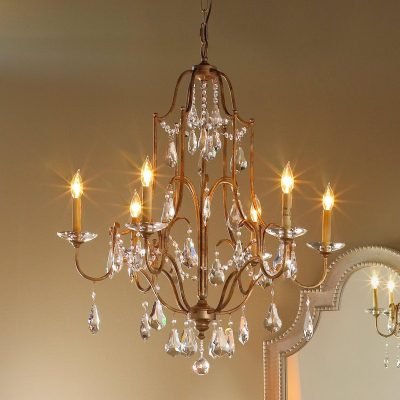 crystal drop chandelier design for modern homes by Mrinal Lighting